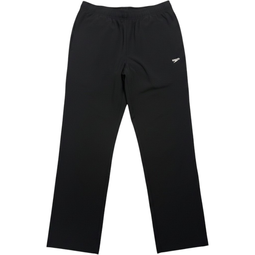 Speedo Mens Black Active Track Pants Large 7201301 Elastic Waist Athletic Warmup